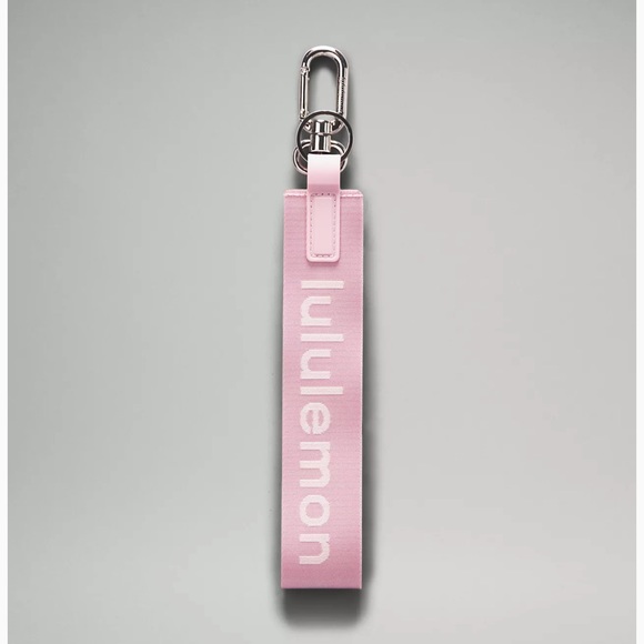 lululemon athletica Accessories - LULULEMON | Never Lost Keychain in Pink Peony/White Opal